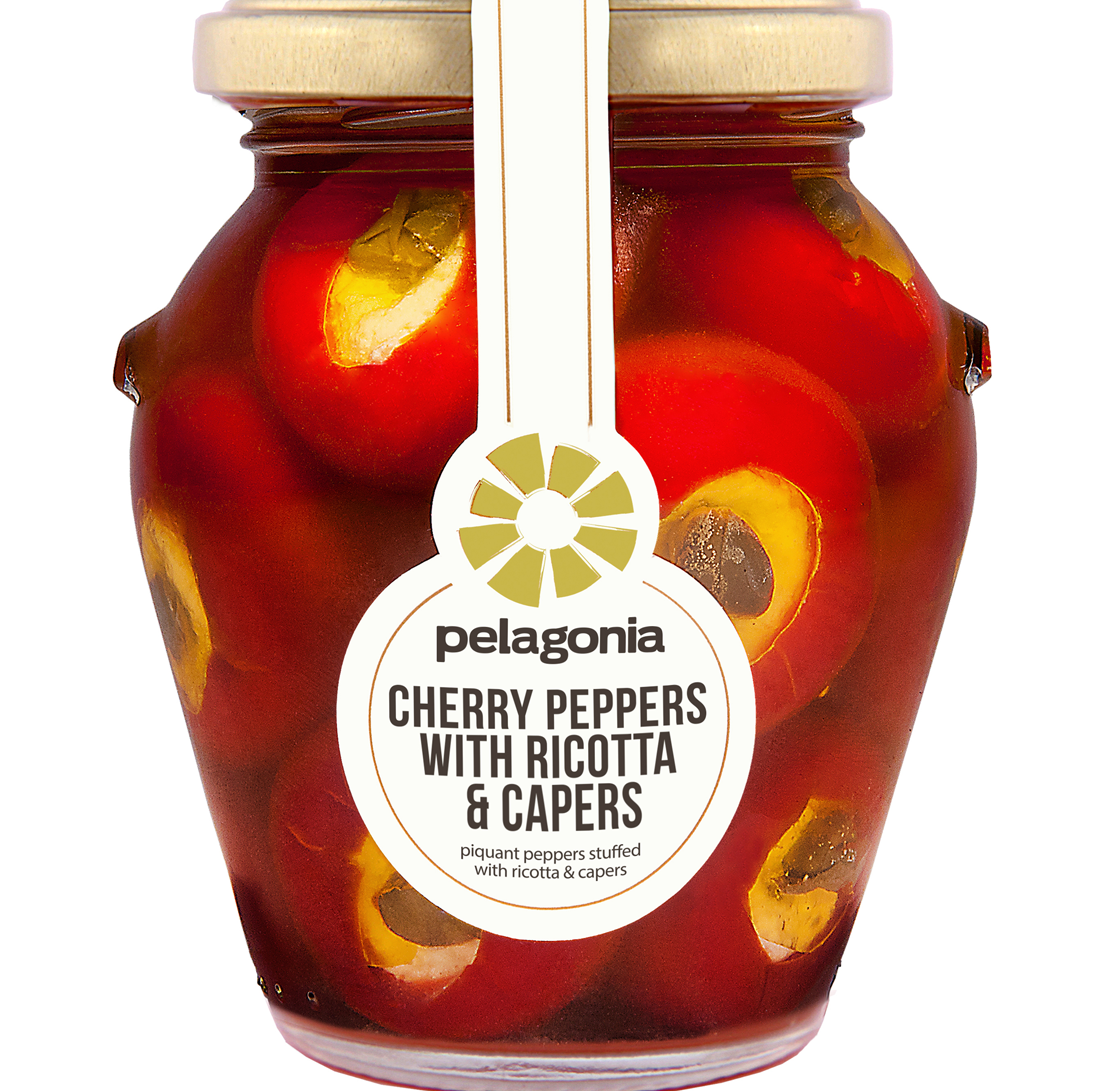 Cherry Peppers with Ricotta and Capers_1