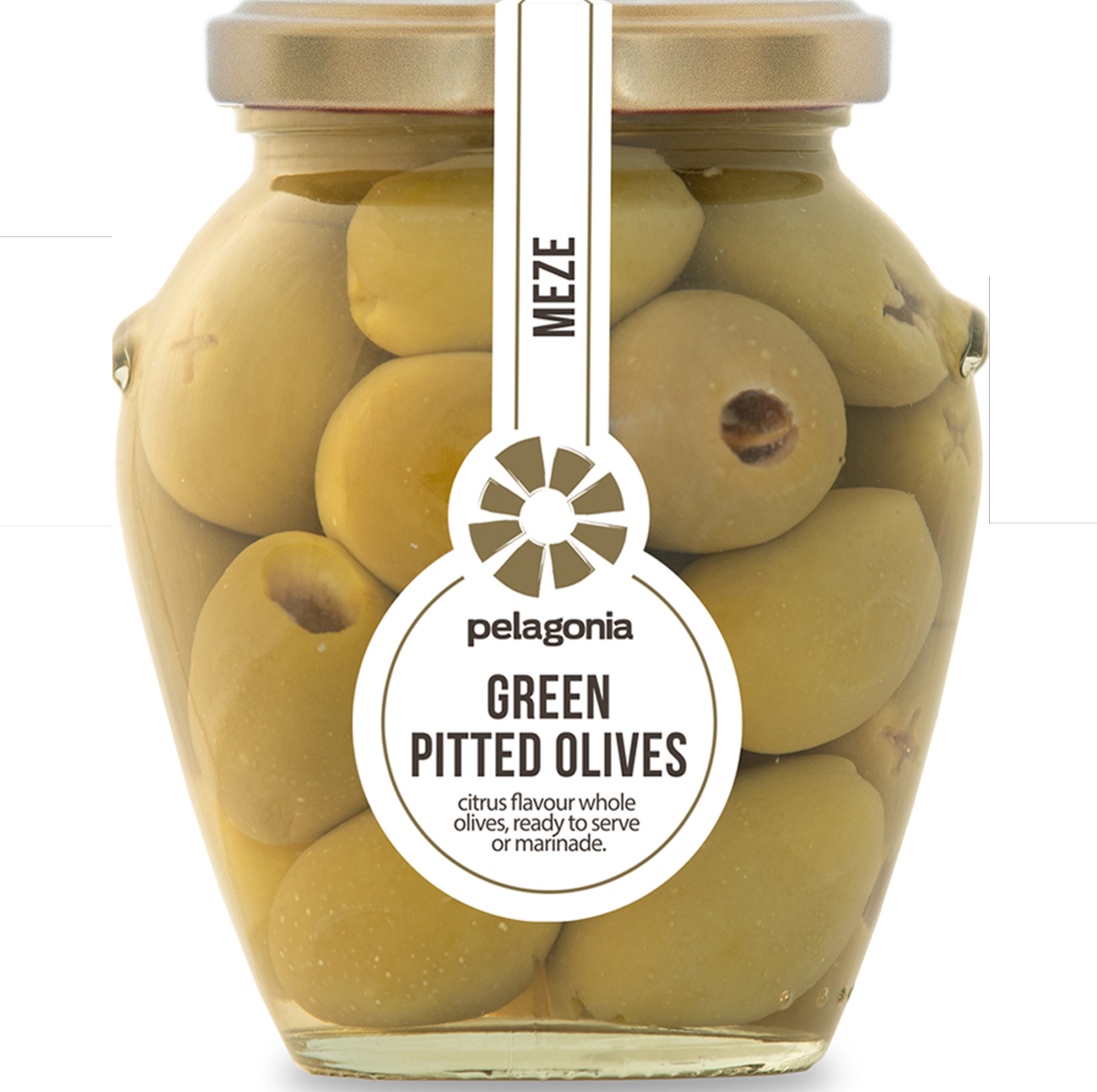 Pitted Green Olives_1